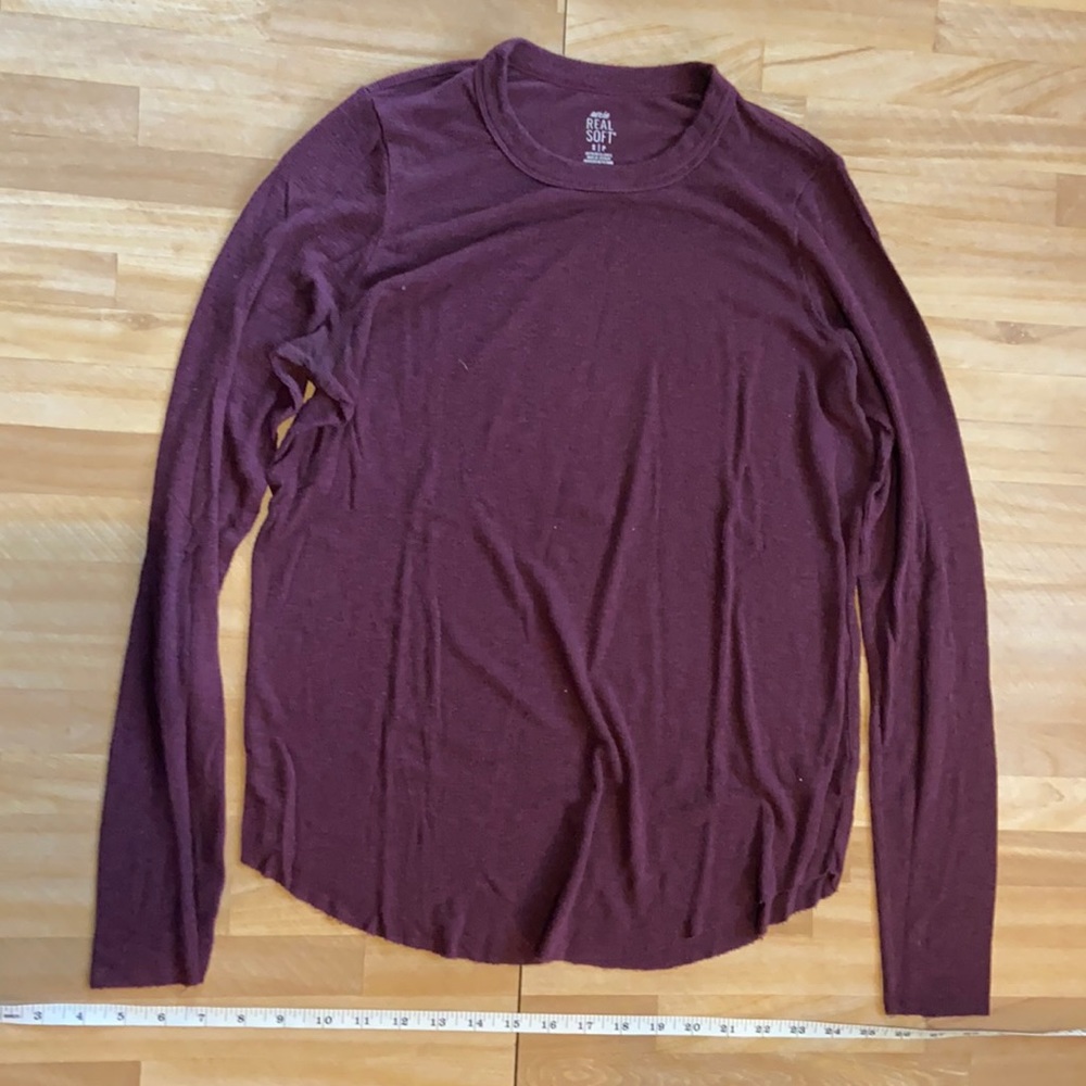 Aerie Real Soft long sleeve shirt small